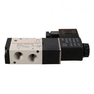 An DC12V 1-4 inch 3 Way 2 Position Pneumatic Solenoid Valve for Water Air Gas
