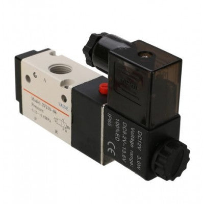 An DC12V 1-4 inch 3 Way 2 Position Pneumatic Solenoid Valve for Water Air Gas