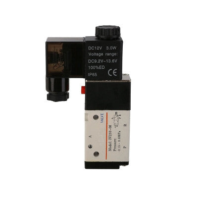 An DC12V 1-4 inch 3 Way 2 Position Pneumatic Solenoid Valve for Water Air Gas