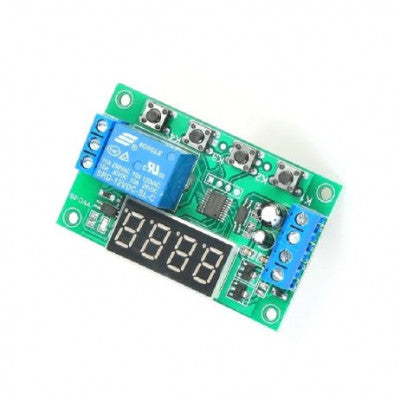 An DC12V 1 Channel Relay Module Delay Timer Control Switch Board
