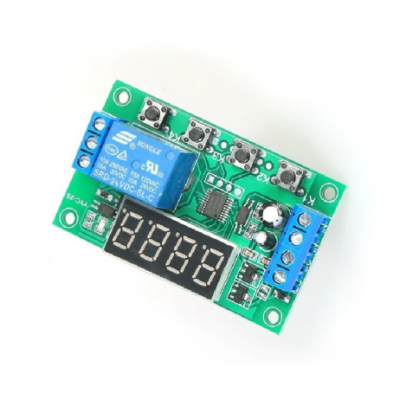 An DC24V 1 Channel Relay Module Delay Timer Control Switch Board