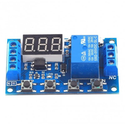 An DC5V 1 Channel Relay Module Delay Timer Control Switch Board