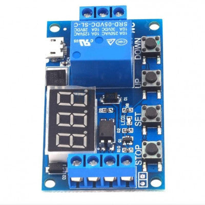 An DC5V 1 Channel Relay Module Delay Timer Control Switch Board
