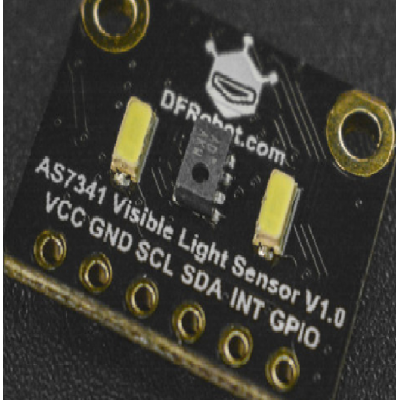 An DFRobot Fermion: AS7341 11-Channel Visible Light Sensor (Breakout)