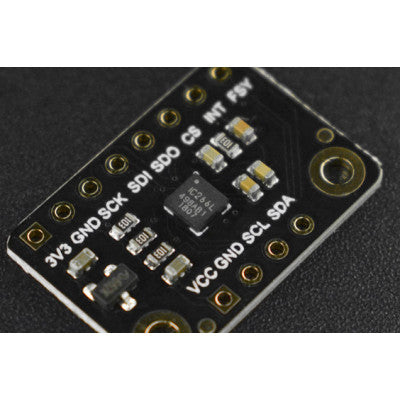 An DFRobot Fermion: ICG 20660L Accel+Gyro 6-Axis IMU Module (Breakout)