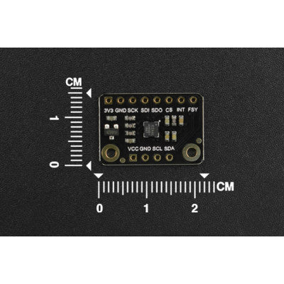 An DFRobot Fermion: ICG 20660L Accel+Gyro 6-Axis IMU Module (Breakout)