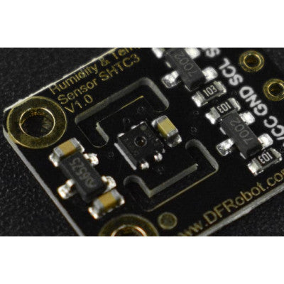 An DFRobot Fermion: SHTC3 Humidity & Temperature Sensor