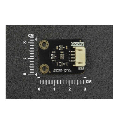 An DFRobot Gravity ICP-10111 Pressure Sensor