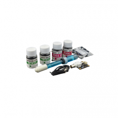 An DFRobot Gravity Lab Grade Analog pH Sensor/Meter Kit V2