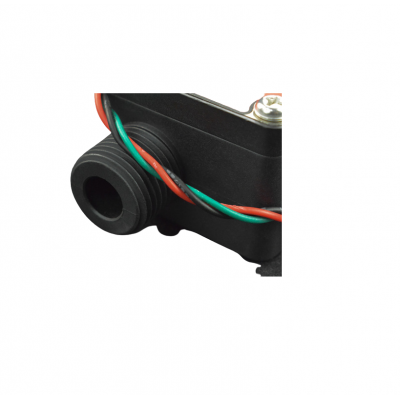 An DFRobot Gravity Liquid Flow Sensor (G1/2)