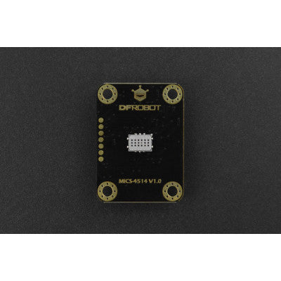 An DFRobot Gravity: MEMS Gas Sensor (CO, Alcohol, NO2 & NH3) I2C MiCS-4514