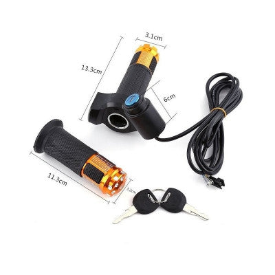 An Digital Throttle with Key for Ebike