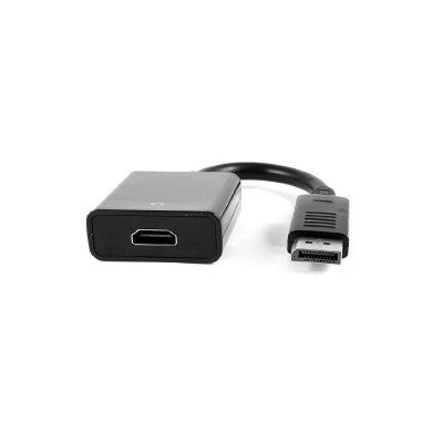 An Display Port to HDMI Adapter Black