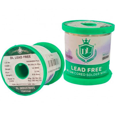 An DL 500gm 22 Gauge Sn 99.3/Cu 0.7 Grade Lead Free Rosin Cored Solder Wire