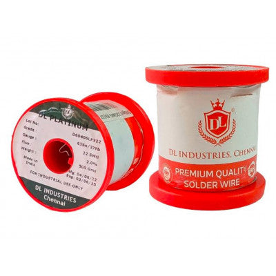 An DL Platinum 500gm 22 Gauge (Premium) 63/37 Grade Solder Wire