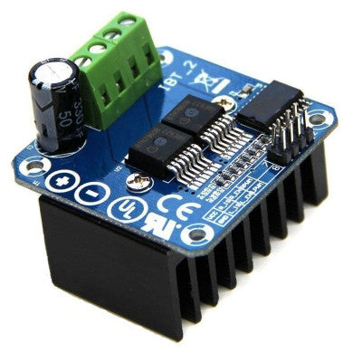 An Double BTS7960 43A H-Bridge High-Power Stepper Motor Driver Module