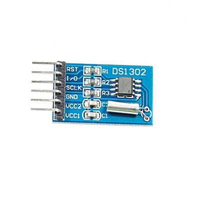An DS1302 Real Time Clock RTC Module - Blue