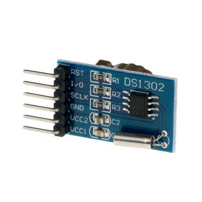 An DS1302 Real Time Clock RTC Module - Blue