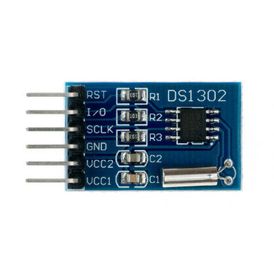 An DS1302 Real Time Clock RTC Module - Blue