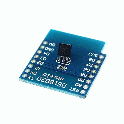An DS18B20 Module for D1 MINI Temperature Measurement Sensor Module
