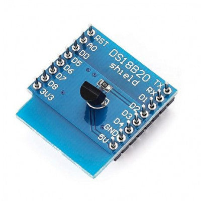 An DS18B20 Module for D1 MINI Temperature Measurement Sensor Module