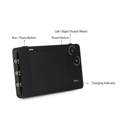An DS212 Mini Pocket Portable Oscilloscope