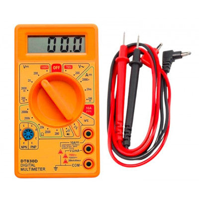 An DT830D - 1000V DC/750V AC Digital Multimeter