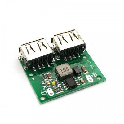 An Dual USB Output 9V-12V-24V to 5V 3A DC-DC Car Charging Voltage - Stabilizer Module