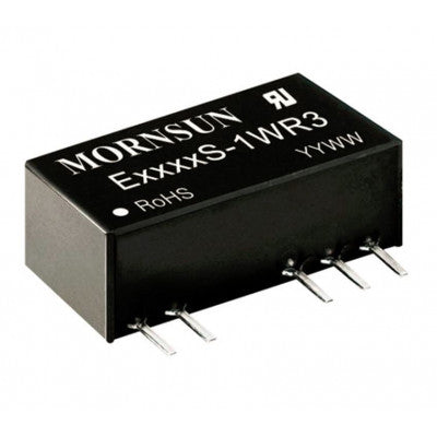 An E0512S-1WR3 Mornsun 5V to ±12V DC-DC Converter 1W Power Supply Module - SIP Package