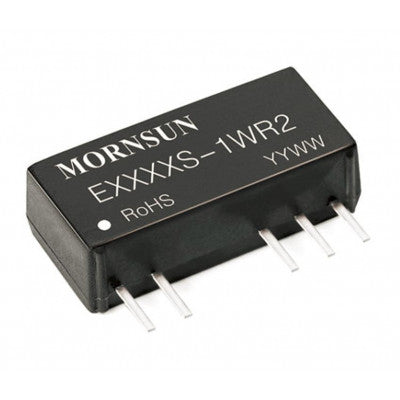 An E1203S-1WR2 Mornsun 12V to ±3.3V DC-DC Converter 1W Power Supply Module - Compact SIP Package