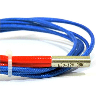 An E3D 12V 30W Standard Heater Cartridge