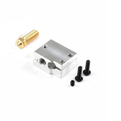An E3D 12V Volcano Upgrade Kit for 1.75mm with 0.80 mm Nozzle