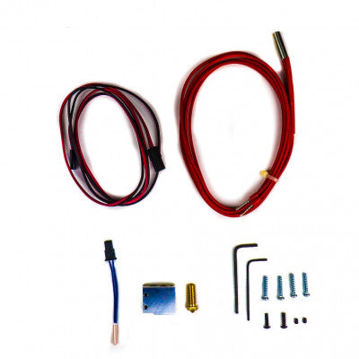 An E3D 12V Volcano Upgrade Kit for 1.75mm with 0.80 mm Nozzle