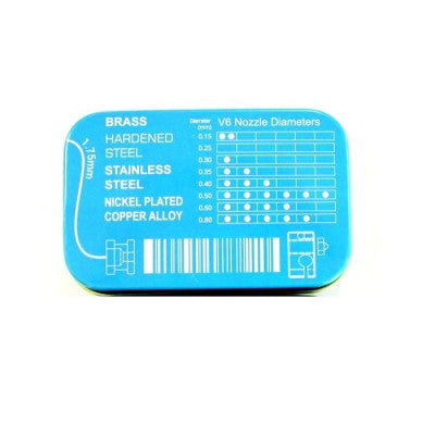 An E3D 1.75 mm Nozzle Fun Pack