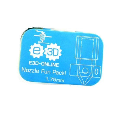 An E3D 1.75 mm Nozzle Fun Pack
