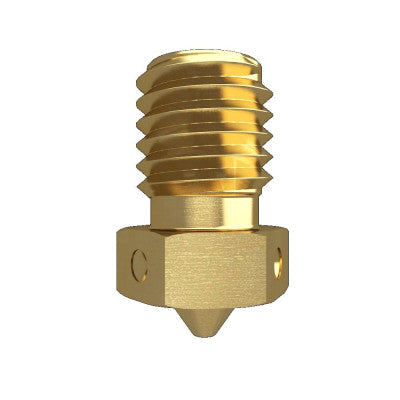 An E3D Brass V6 Nozzle 1.75mm x 0.25mm