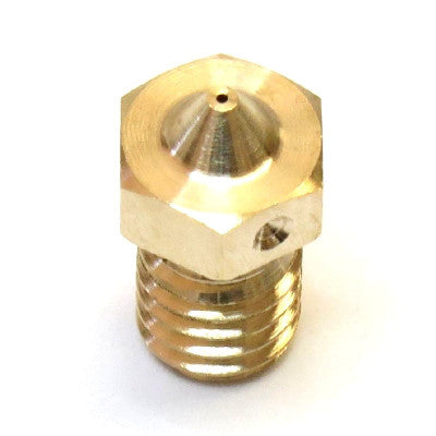 An E3D Brass V6 Nozzle 1.75mm x 0.25mm