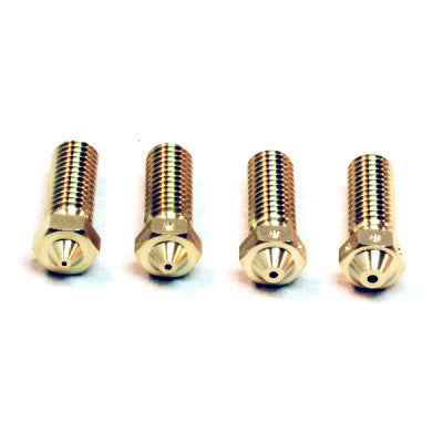 An E3D Brass Volcano Nozzle - 1.75mm x 0.40mm