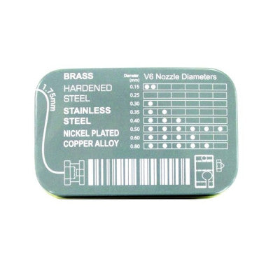 An E3D Nozzle Pro Pack 1.75mm Kit