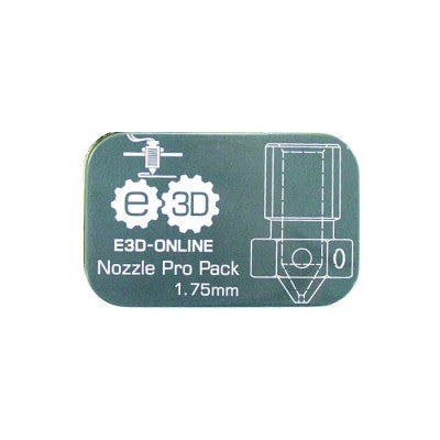 An E3D Nozzle Pro Pack 1.75mm Kit