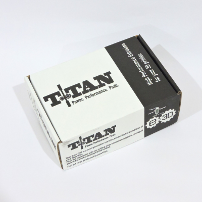 An E3D Titan Extruder 1.75mm with Bowden Adapter