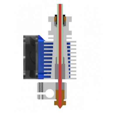 An E3D V6 12V Direct Drive All-Metal Hotend Kit - 1.75mm
