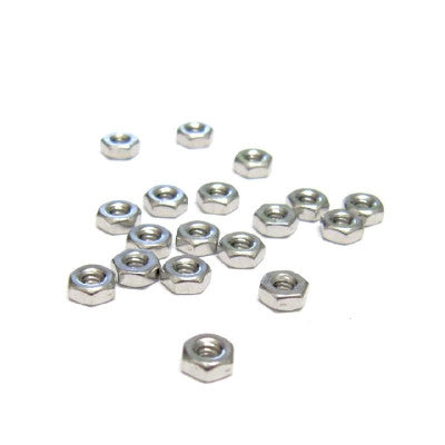 An M3 SS Hex Nut - 10 Pieces Pack