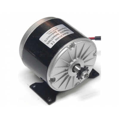An Ebike MY1016 350W 24V 2750RPM DC motor