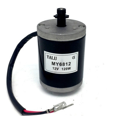 An Ebike MY6812 120W 12V 3350RPM DC Electric Motor for Bicycle