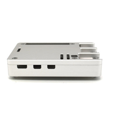 An EDATEC Pi5 Passive Cooling CNC Box, silver