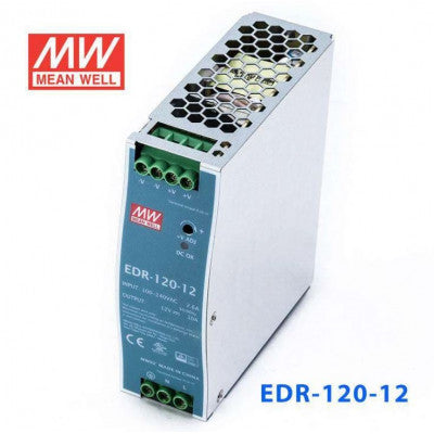 An EDR-120-12 Mean well SMPS - 12V 10A 120W Din Rail Metal Power Supply