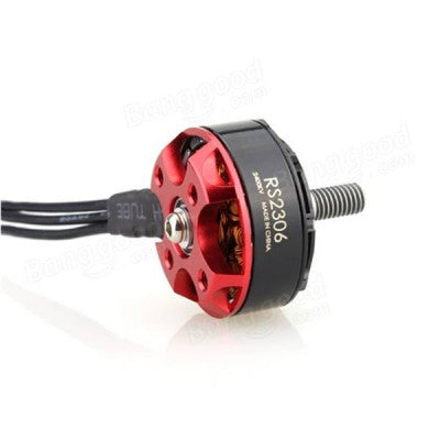 An EMAX Black RS2306 2400KV BLDC FPV Racing Motor