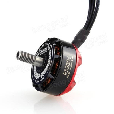 An EMAX Black RS2306 2400KV BLDC FPV Racing Motor