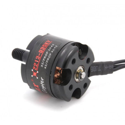 An EMAX MT2213 935KV Brushless DC Motor-Black Cap (CW Motor Rotation) With 1045 Propeller Combo (Original)